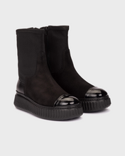 Load image into Gallery viewer, Wonders | Flatform Stretch Ankle Boot