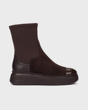 Load image into Gallery viewer, Wonders | Flatform Stretch Ankle Boot