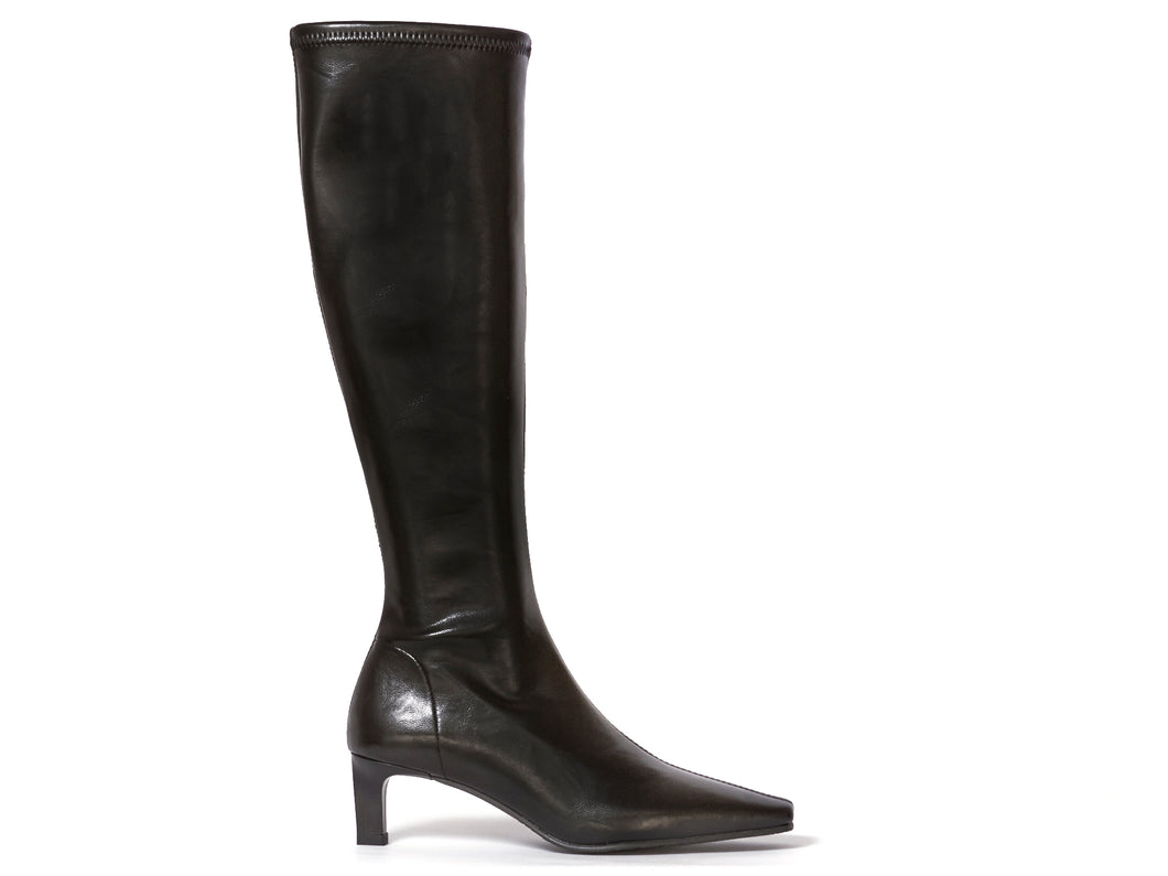 Miss Elastic | Pull on Knee High Stretch Boot