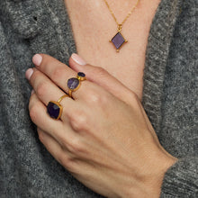 Load image into Gallery viewer, Ashiana | Dotty Ring | Lolite
