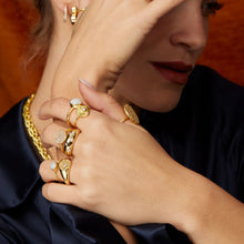Load image into Gallery viewer, Ashiana | Dotty Ring | Moonstone