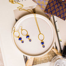 Load image into Gallery viewer, Ashiana | Cadiz Earrings | Navy
