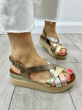 Load image into Gallery viewer, Oh! My Sandals | Multi Strap Wedge