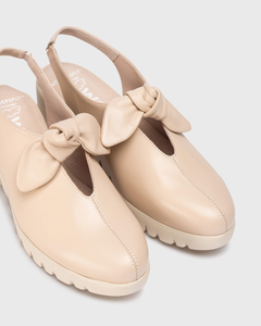 Wonders | Slingback Bow Loafers