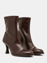 Load image into Gallery viewer, Miss Elastic | Mery Round Toe Ankle Boot | Pull on