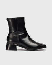 Load image into Gallery viewer, Wonders | Ayla | Leather Ankle Boot | Black | Square Toe