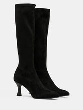 Load image into Gallery viewer, Miss Elastic | Zeta Pull on Stretch Long Boot