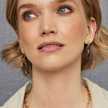 Load image into Gallery viewer, Ashiana | Sia Earrings | Navy