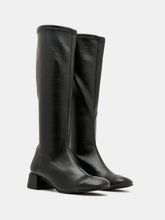 Load image into Gallery viewer, Miss Elastic | Brigite Round Toe Long Boot
