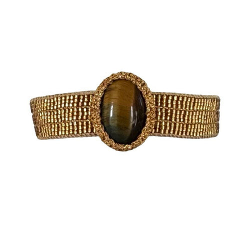 IBU JEWELS | Bracelet | Bamboo Jules | Tiger Eye