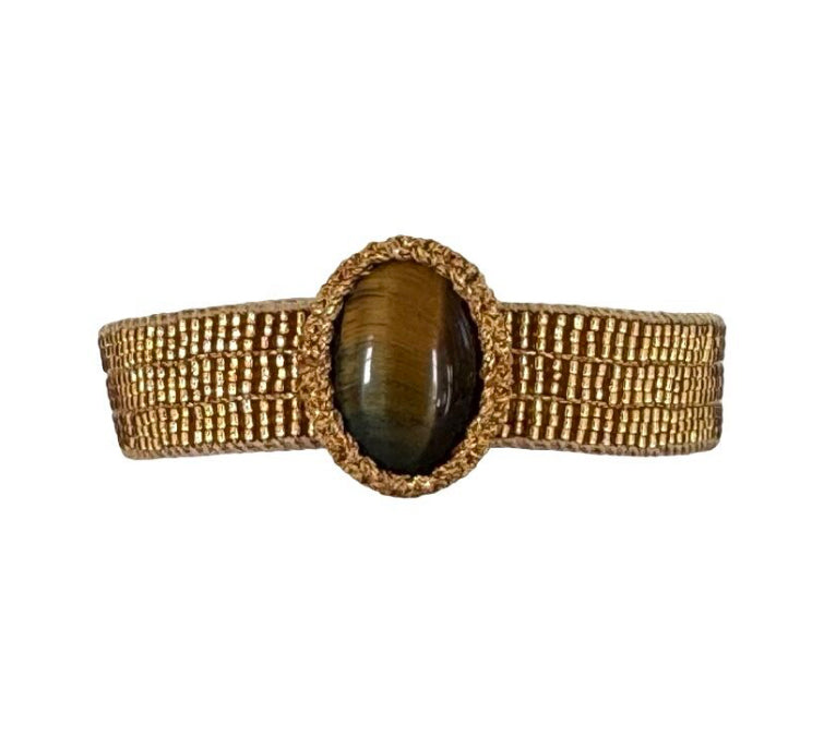 IBU JEWELS | Bracelet | Bamboo Jules | Tiger Eye