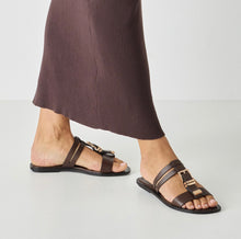 Load image into Gallery viewer, Tamaris | Simple Chocolate Slide Sandal