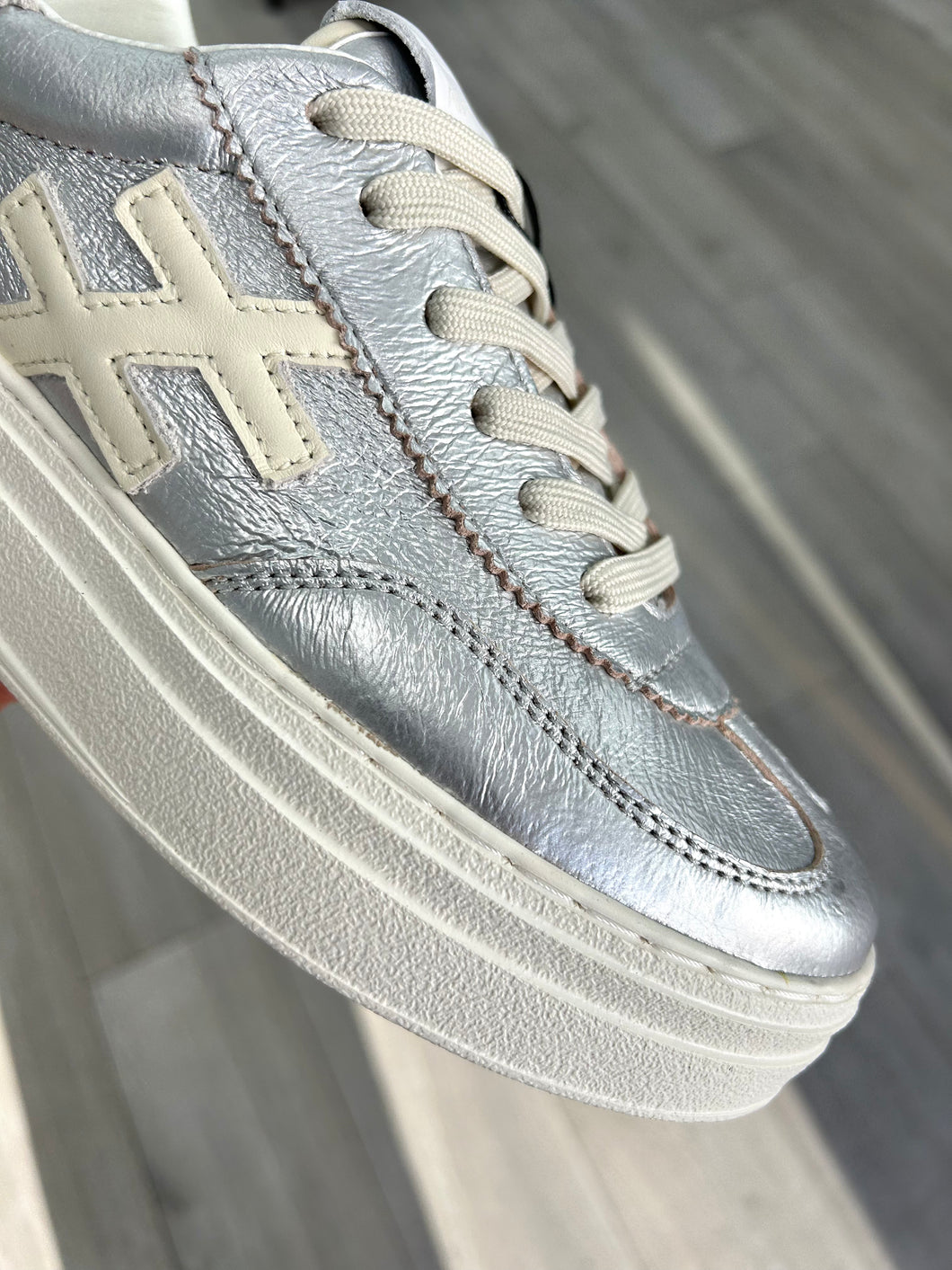Another Trend | Metallic Trainers