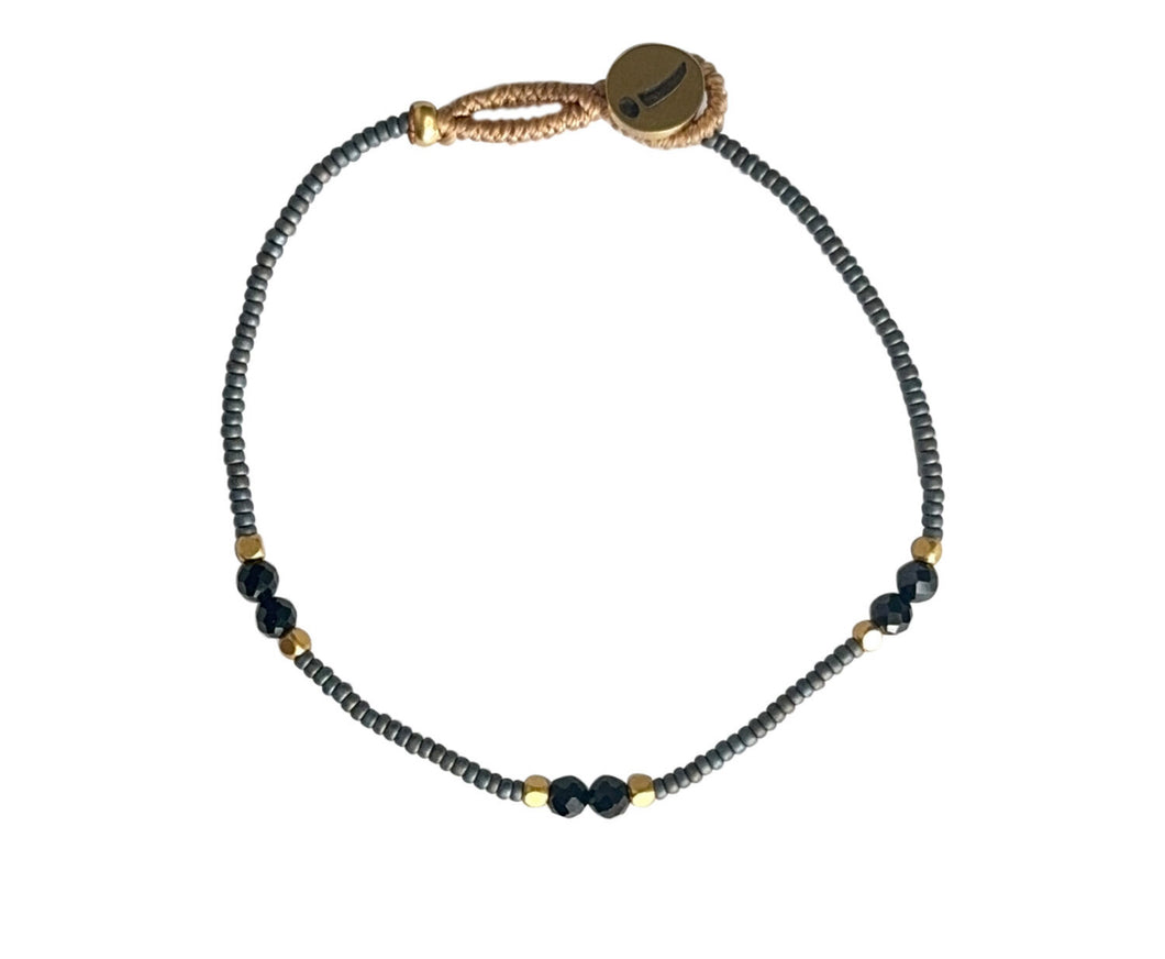 IBU JEWELS | Bracelet | Lulu Bold | Gunmetal