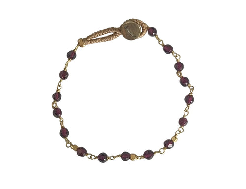 IBU JEWELS | Bracelet | Lulu Sarah | Garnet