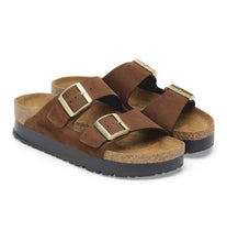 Load image into Gallery viewer, Birkenstock | Arizona Platform Nubuck Leather