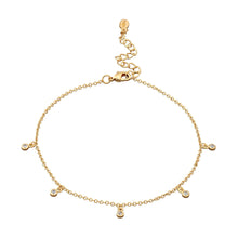 Load image into Gallery viewer, SP Anklet with Sparkle Drops