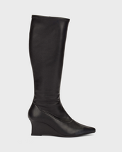 Load image into Gallery viewer, Wonders | Nola | Long Stretch Wedge Boot | Coming Soon