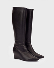 Load image into Gallery viewer, Wonders | Nola | Long Stretch Wedge Boot | Coming Soon