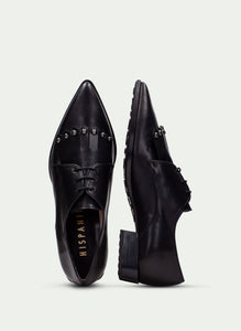 Hispanitas | Turin | Pointed Toe Laced Fringe | Shoe