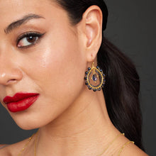 Load image into Gallery viewer, Ashiana | Perry Earrings | Navy