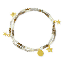 Load image into Gallery viewer, Ashiana | Zoe Star Bracelet Set | Grey