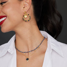 Load image into Gallery viewer, Ashiana | Zoe Star Necklace | Navy