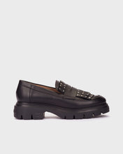 Load image into Gallery viewer, Wonders | Bones Fringe Leather Loafer | Due Mon 7th Sept