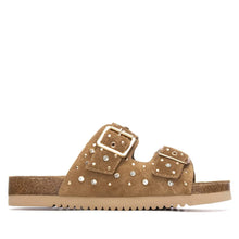 Load image into Gallery viewer, Carmela | Suede Stud Sandals