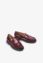 Load image into Gallery viewer, Unisa | Fijo | Crinkled Patent Penny Loafer