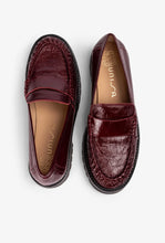 Load image into Gallery viewer, Unisa | Fijo | Crinkled Patent Penny Loafer