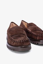 Load image into Gallery viewer, Unisa | Fijo | Suede Penny Loafer