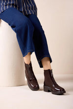 Load image into Gallery viewer, Unisa | Jandro | Suede Mix Stretch Ankle Boot