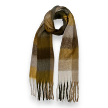 Load image into Gallery viewer, Soft Checked Blanket Scarf