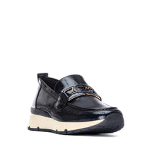Load image into Gallery viewer, Carmela | Patent Moccasin | Navy