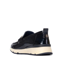 Load image into Gallery viewer, Carmela | Patent Moccasin | Navy