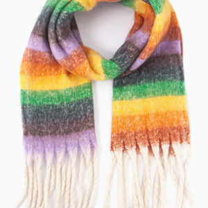 Eliza Striped Scarf