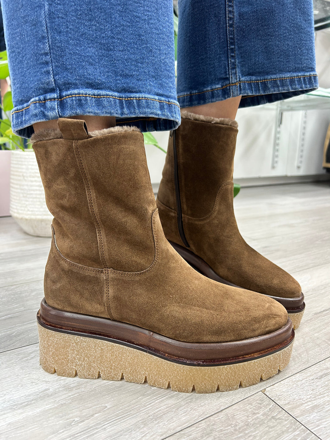 Lined 2025 ankle boots