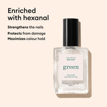 Load image into Gallery viewer, Manucurist | GREEN™ Natural Nail Polish | Base Coat - 15 ML