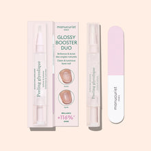 Load image into Gallery viewer, Manucurist | Nail Care | Glossy Booster Duo