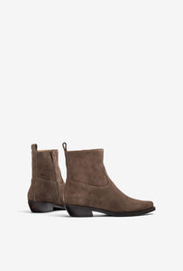 Unisa | Finet | Flat Cowboy Style Ankle Boot
