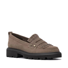 Load image into Gallery viewer, Carmela | Fringe Detail Suede Loafer | Coming Soon
