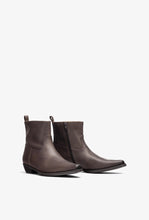 Load image into Gallery viewer, Unisa | Finet | Flat Cowboy Style Ankle Boot
