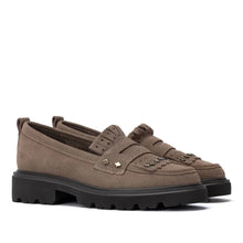 Load image into Gallery viewer, Carmela | Fringe Detail Suede Loafer | Coming Soon