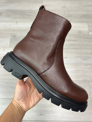 Wonders | Bones | Ankle Leather Boot | Brown