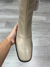 Load image into Gallery viewer, Wonders | Ayla | Leather Ankle Boot | Taupe | Square Toe