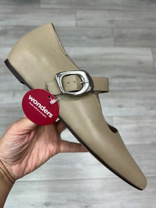 Wonders | Triana | Pointed Leather Pump | Taupe