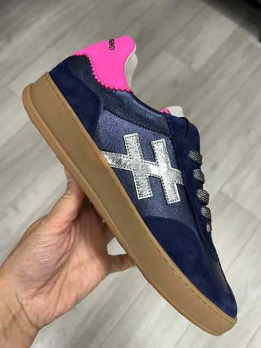 Another Trend | Navy | Silver | Pink