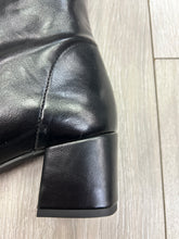 Load image into Gallery viewer, Miss Elastic | Fax Block Heel Long Stretch Boots