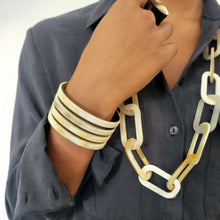 Load image into Gallery viewer, BRANCH | Large Rectangular Link Necklace